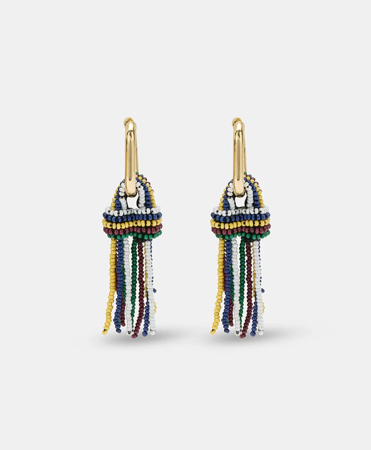 Momoni Bijoux>Boucles D'Oreilles Zimmari Avec Perles - Vert Multicolore