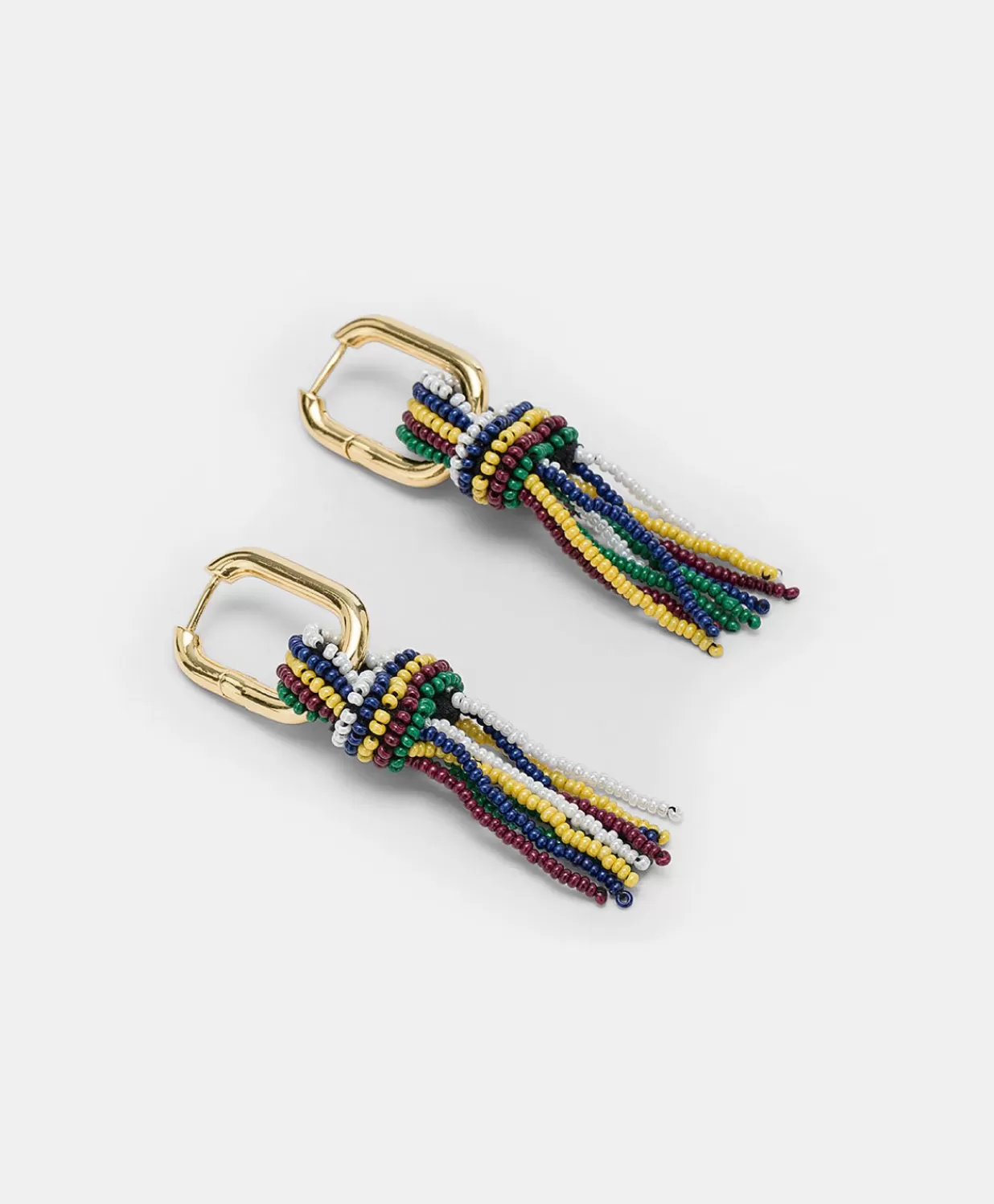 Momoni Bijoux>Boucles D'Oreilles Zimmari Avec Perles - Vert Multicolore