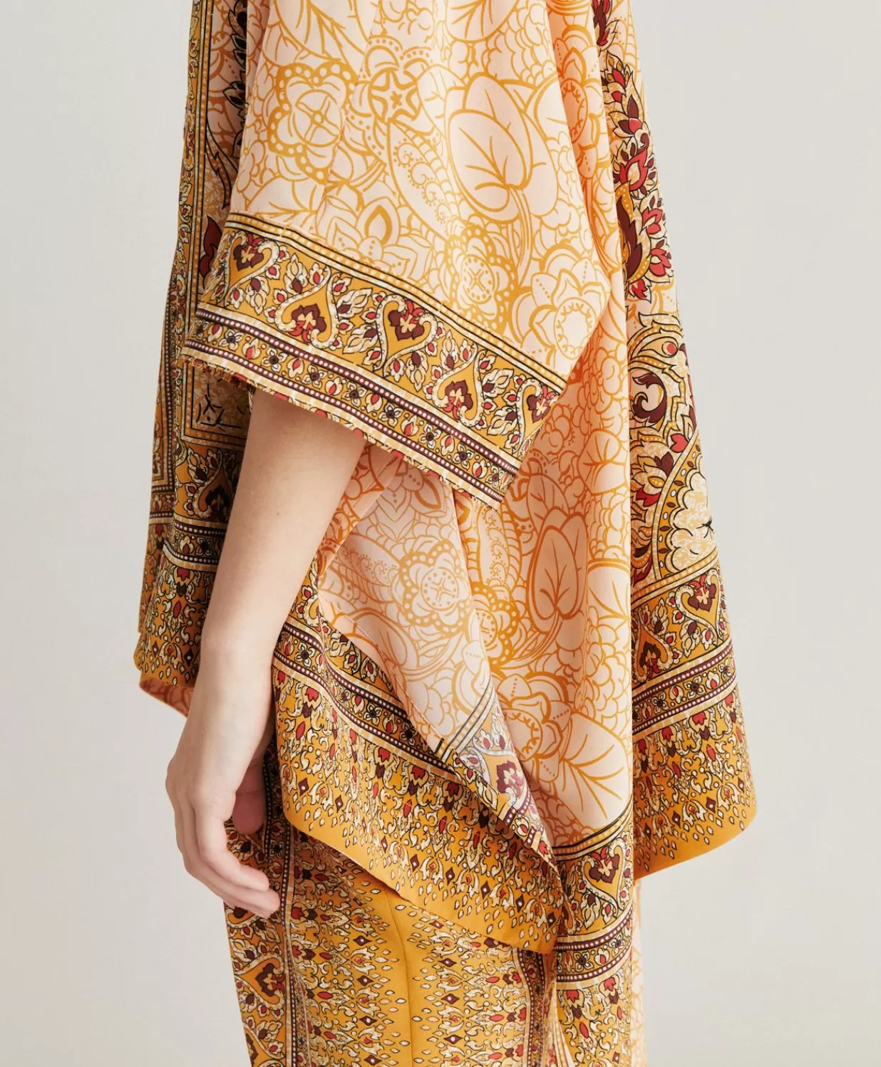 Momoni Chemisiers Et Chemises>Chemise Ray Crepe De Chine - Brule/Multicolore
