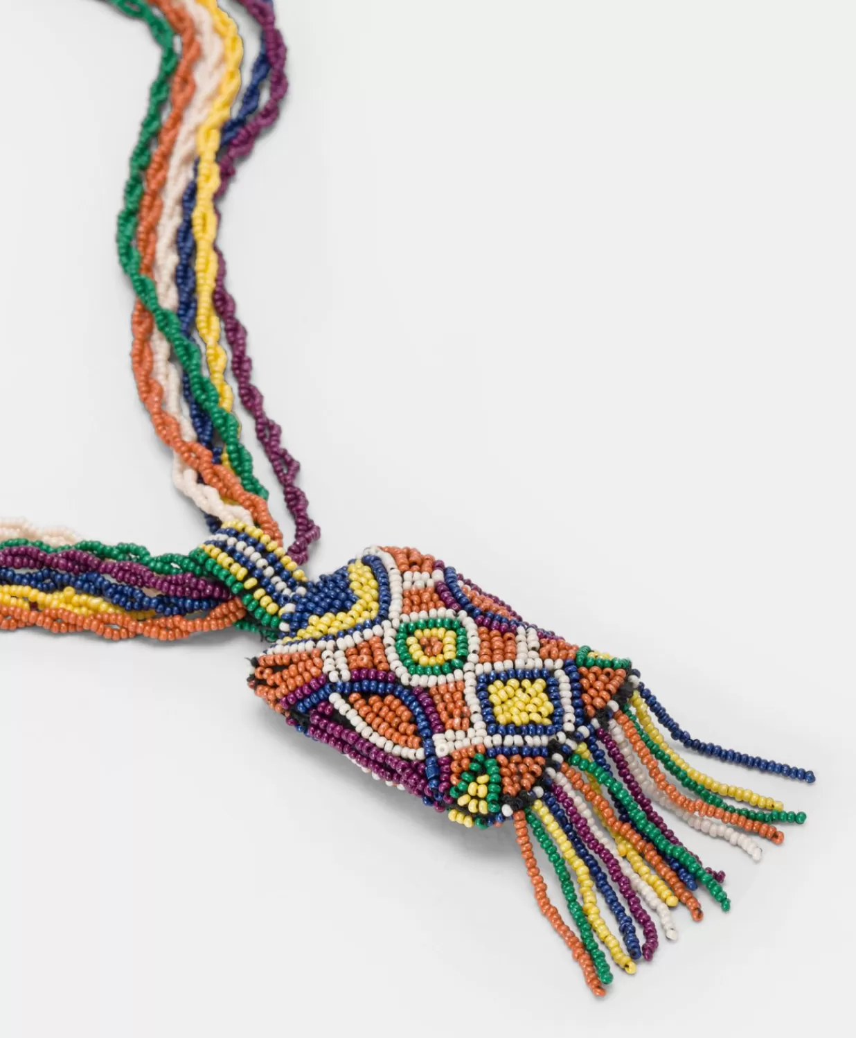 Momoni Bijoux>Collier Vidrier Avec Perles - Vert/Multicolore