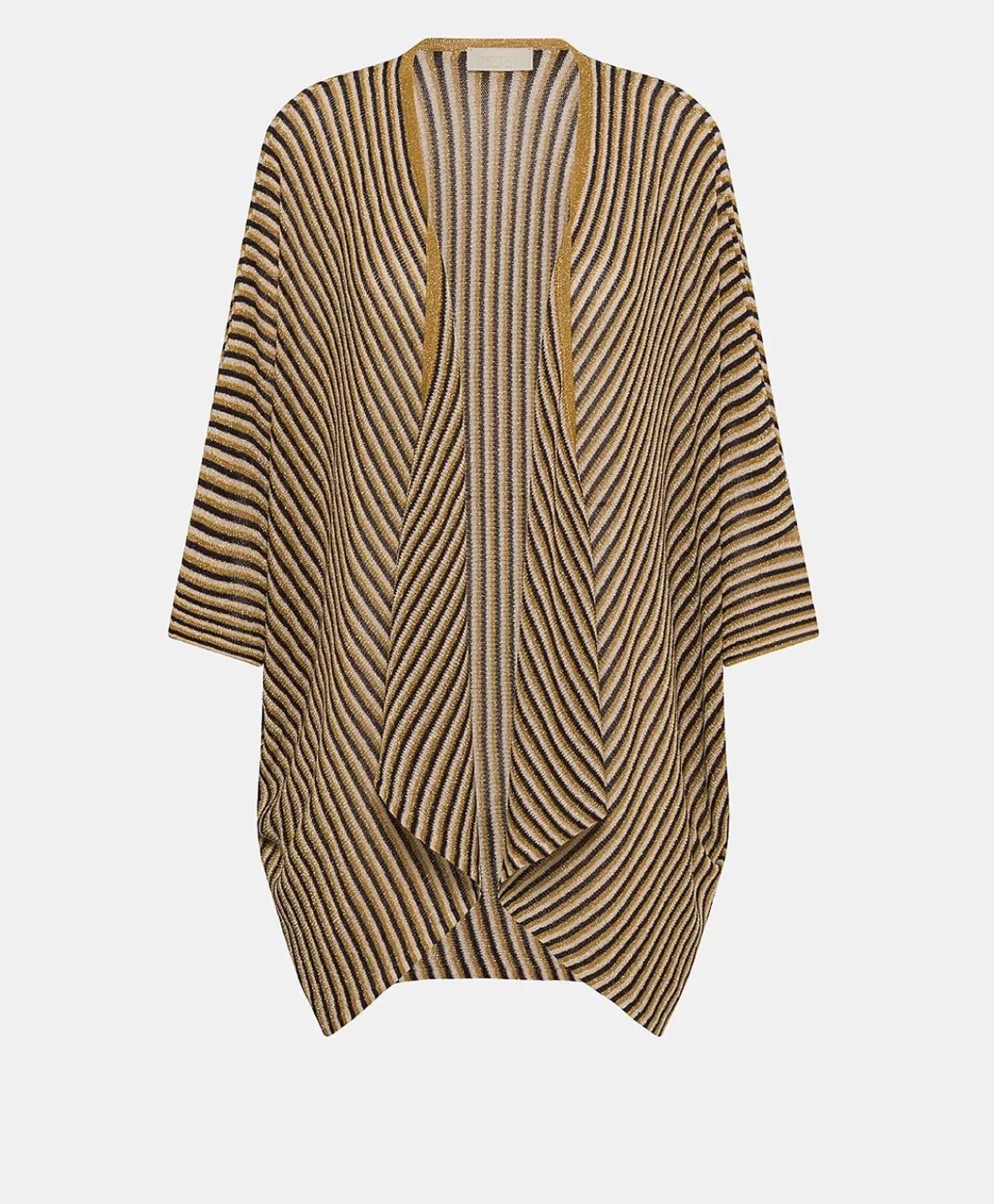 Momoni Tricots>Divina Perlata Cardigan Raye - Multicolore