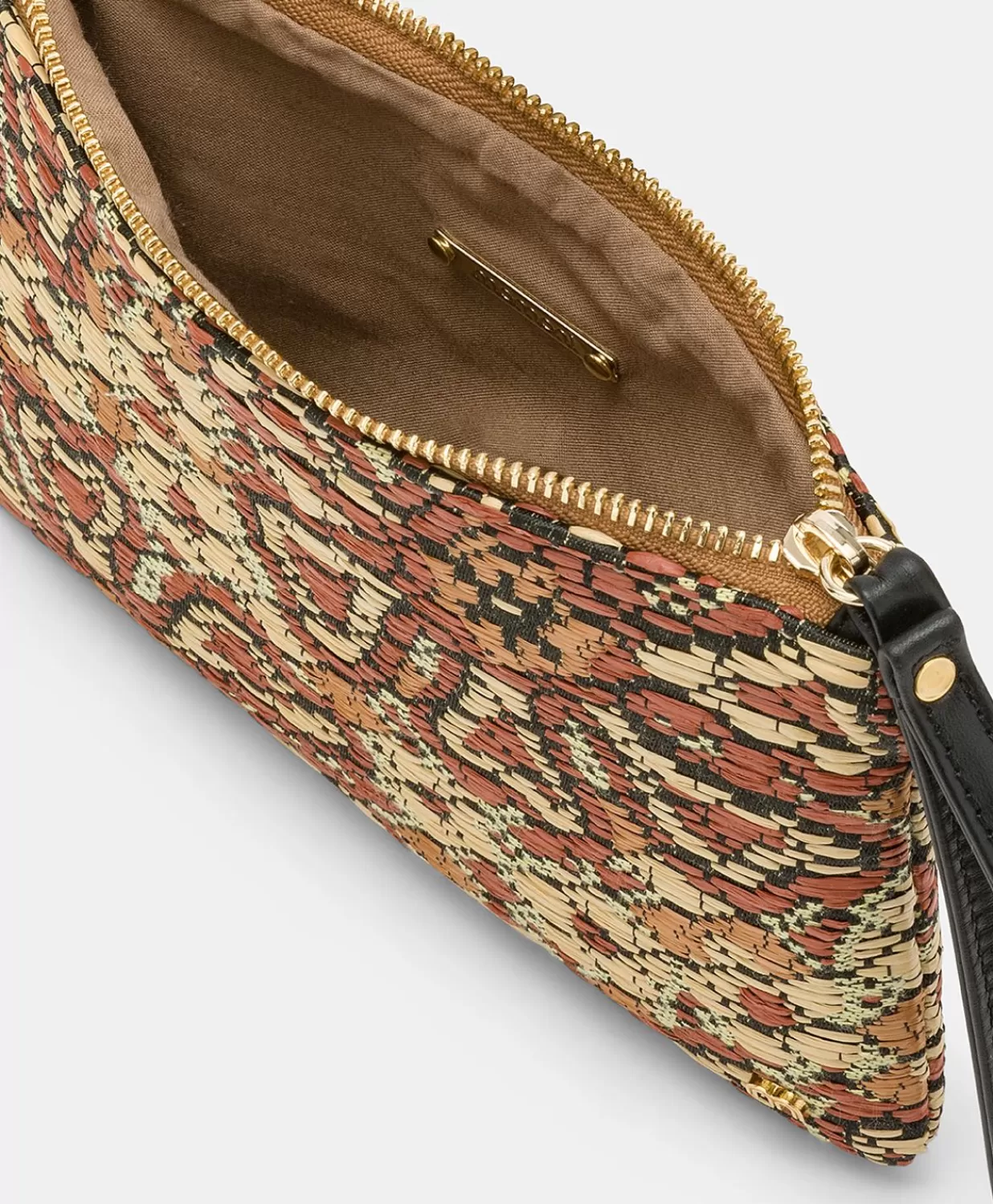 Momoni Sacs Et Pochettes>Fragua Pochette Avec Tissage - Noir Multicolore