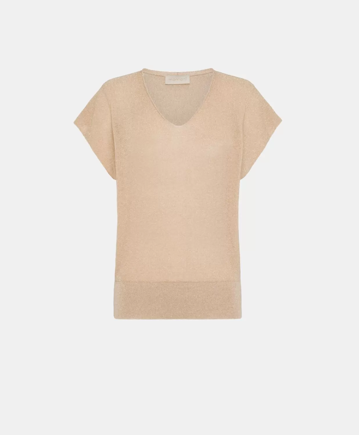 Momoni Tricots>Pull Suzanna Perlata Lurex - Poudre