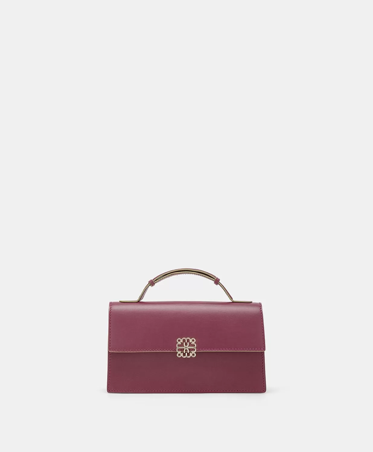 Momoni Sacs Et Pochettes>Sac Bandouliere Sophie En Cuir Nappa - Cyclamen