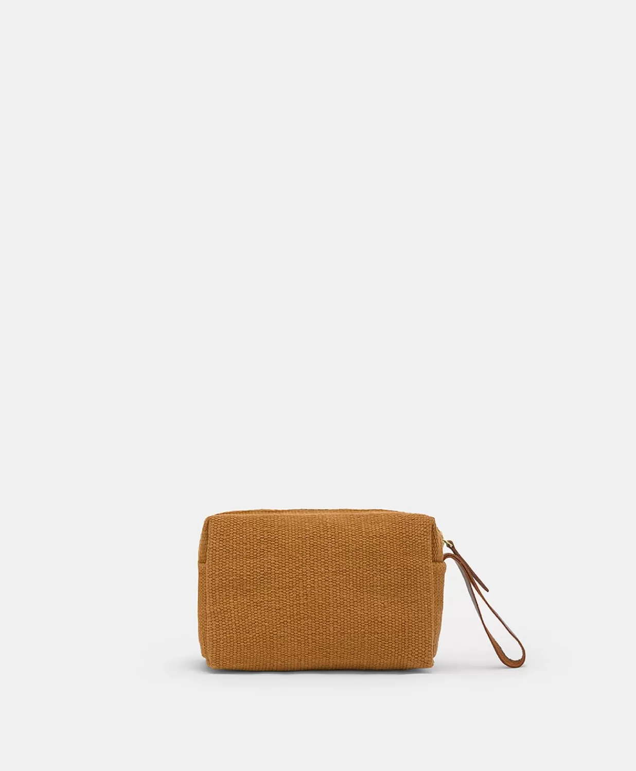 Momoni Sacs Et Pochettes>Trousse Maquillage Pira En Toile Avec Broderie - Brandy